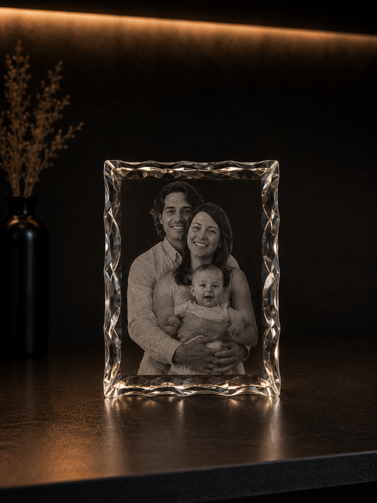 Glasform 16/17 mit Gravur